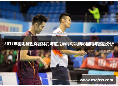 2017年羽毛球世锦赛林丹与谌龙巅峰对决精彩回顾与赛后分析