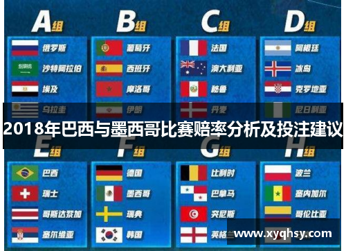 2018年巴西与墨西哥比赛赔率分析及投注建议